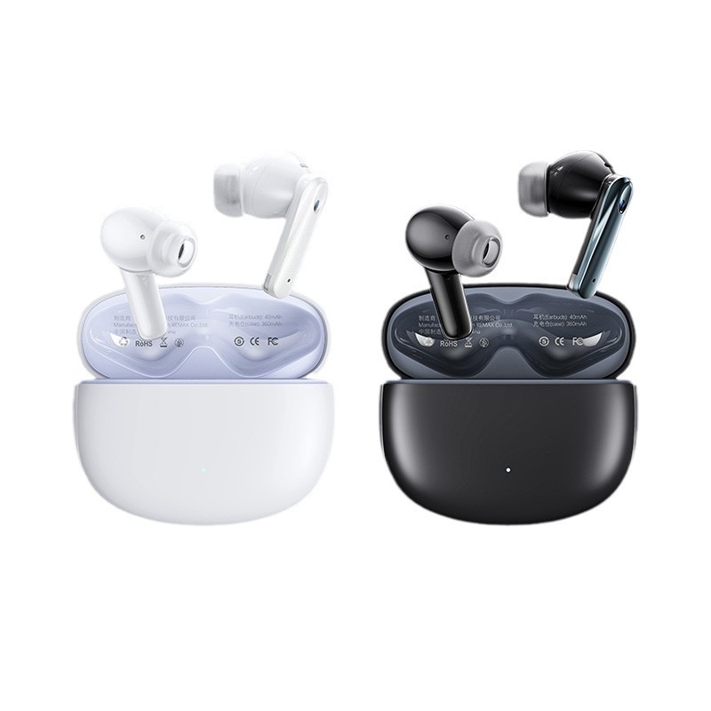 REMAX万象二世代ANC ENCダブルノイズワイヤレス5.3 bluetooth通話音楽イヤホン長航続W21N|undefined