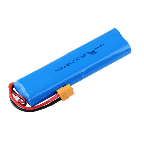 Factory sales 7.4V 7000mAh rechargeable 2S lithium battery Henglong 3818 3889 3809 remote control tank large capacity