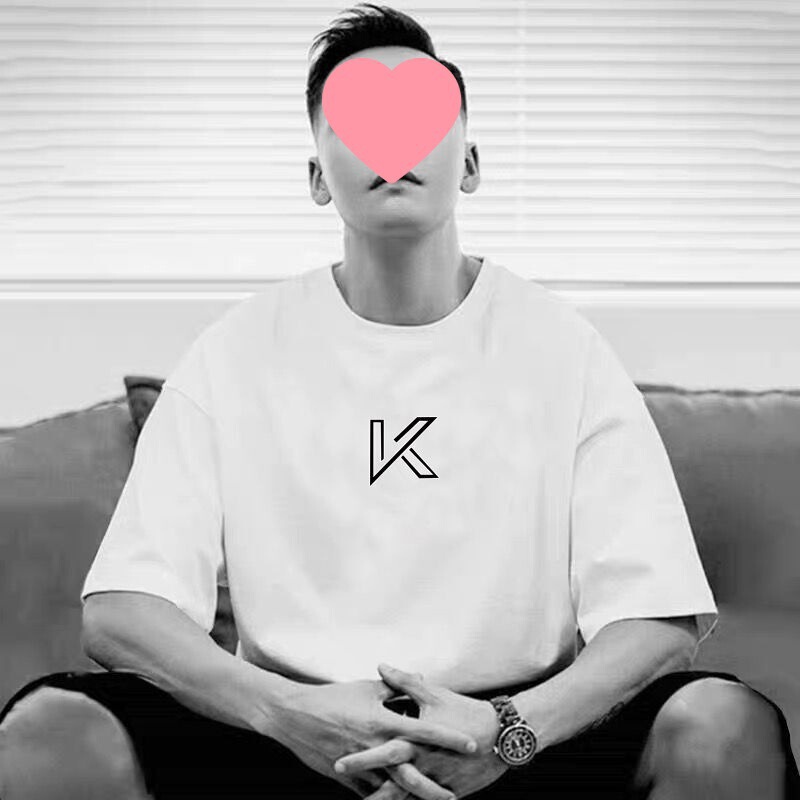 [Strict Selection] Pure Cotton Short-sleeved T-shirt Men's Yu Wenle Tide Brand T-shirt Men's National Tide Short-sleeved Summer Clothes Jacket Wholesale