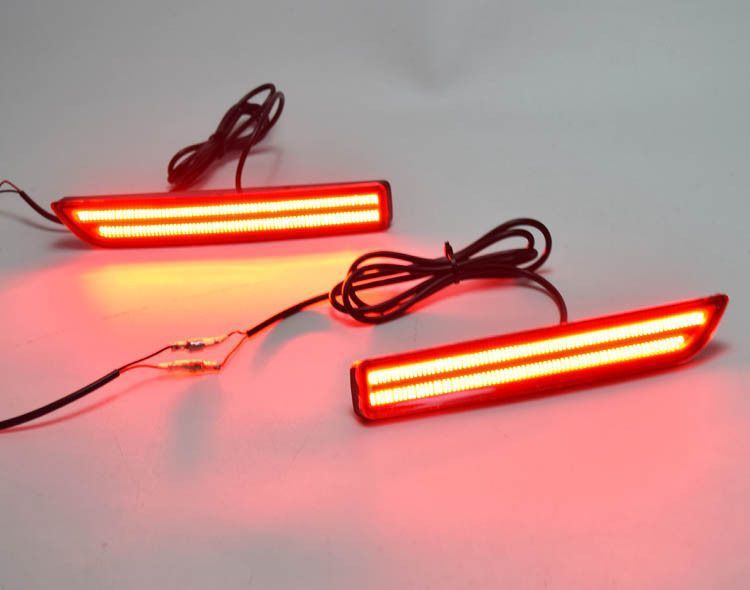 Suitable for Loulan Led Rear Bumper Light Insurance Turn Signal Warning Light Brake Light Loulan Special Modified Rear Fog Light