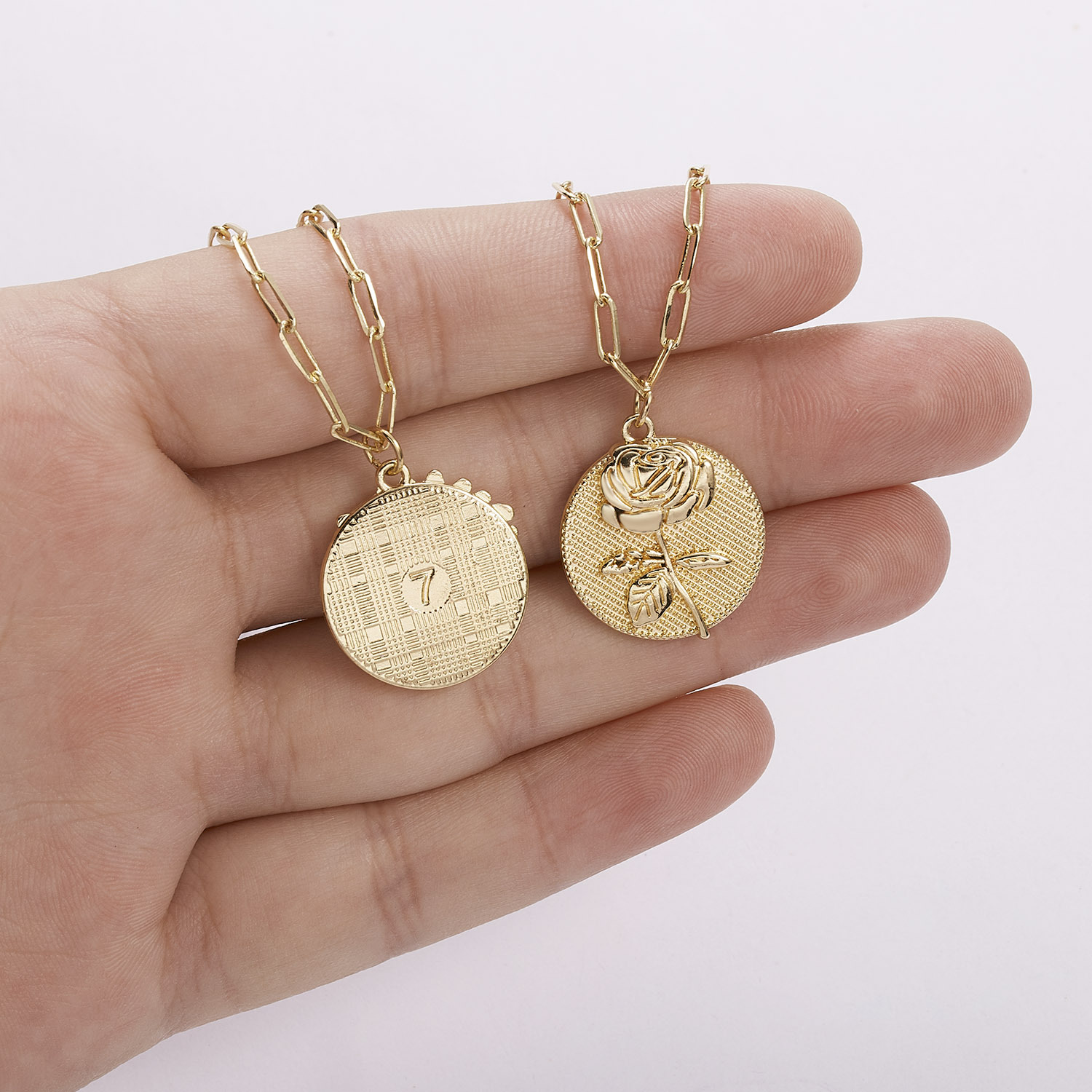 Fashion Flower Alloy Plating Womenu0027S Pendant Necklace 1 Piece