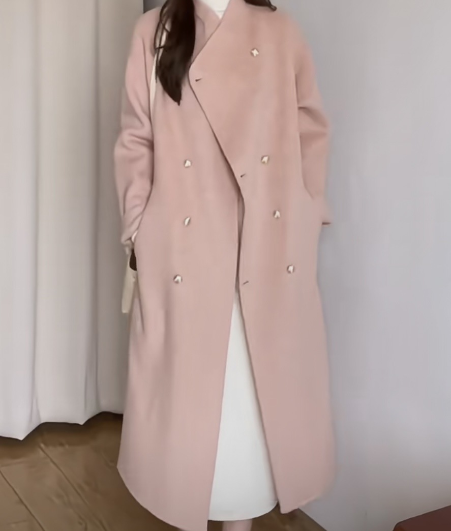 사쿠라 핑크 롱 스타일