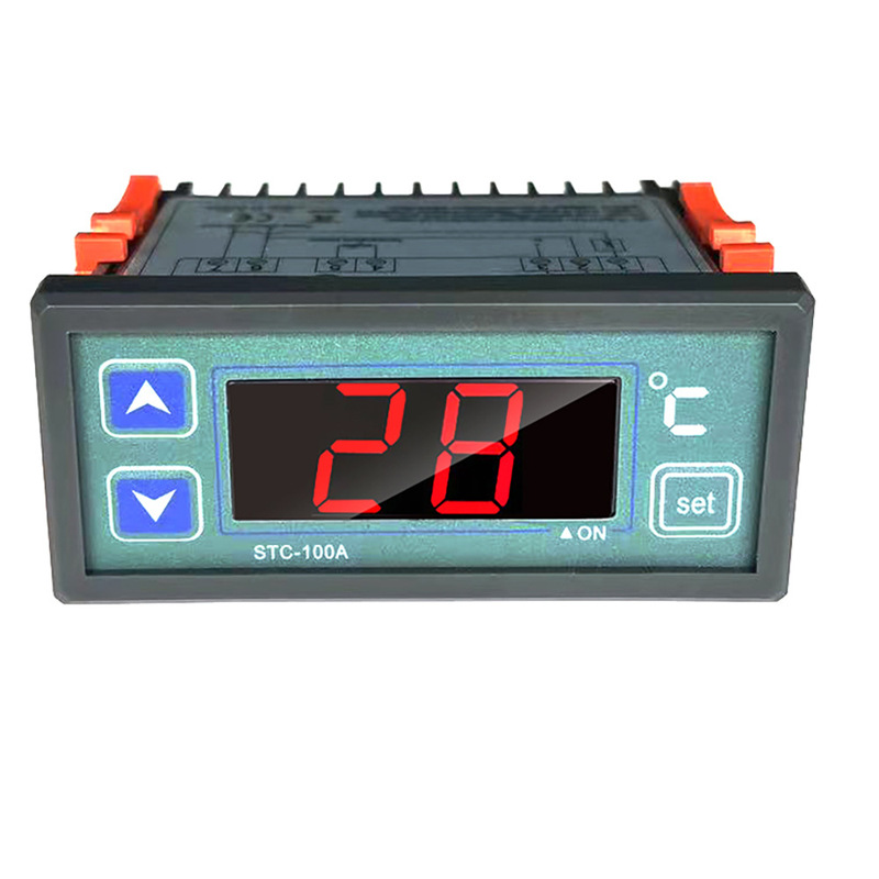 Intelligent Digital Display Digital Thermostat Stc-100A Cold Storage Freezer Greenhouse Temperature Controller Temperature Control Switch Intelligent Digital Display Digital Thermostat Stc-100A Cold Storage Freezer Greenhouse Temperature Controller Temperature Control Switch