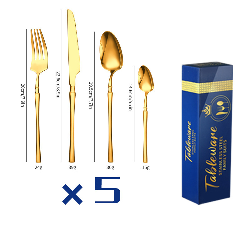 골드 20개 세트(블루 심플박스)