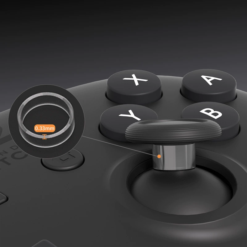 Защитное кольцо-ограждение рукоятки Switch2 Pro, прозрачное NS2 PRO рукоятка против порошка, защитное кольцо против износа
