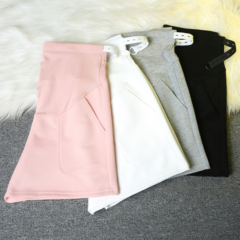 Pregnant Women's Wide-leg Short Pants Summer Thin Outer Wear Loose Sports Leisure Belly-supporting Leggings Summer