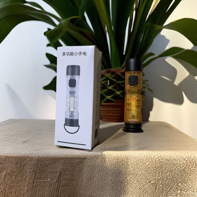 Original m02 [2nd generation] amber [uv purple light for checking money and vegetables + red and blue warning lights]