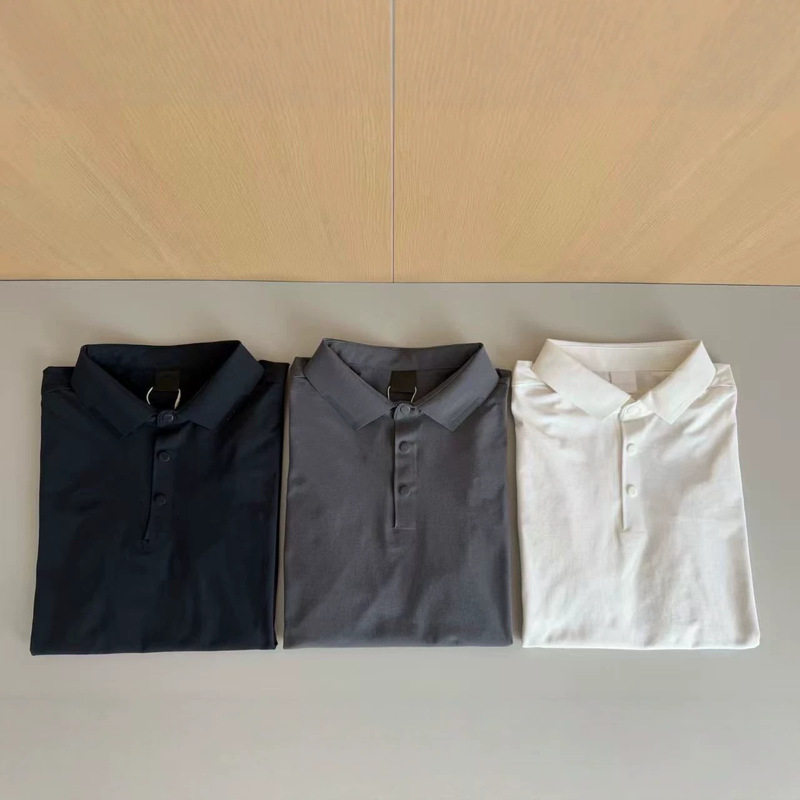 【yy9141】Men's new autumn collection: high-end, quick-drying, long-sleeved polo shirt, suitable for work, casual wear, and as a versatile basic T-shirt 【yy9141】Men's new autumn collection: high-end, quick-drying, long-sleeved polo shirt, suitable for work, casual wear, and as a versatile basic T-shirt