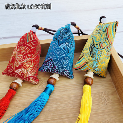 汇迪萌端午香包香囊随迷你粽子香包艾草三角荷包礼品挂件厂家批发