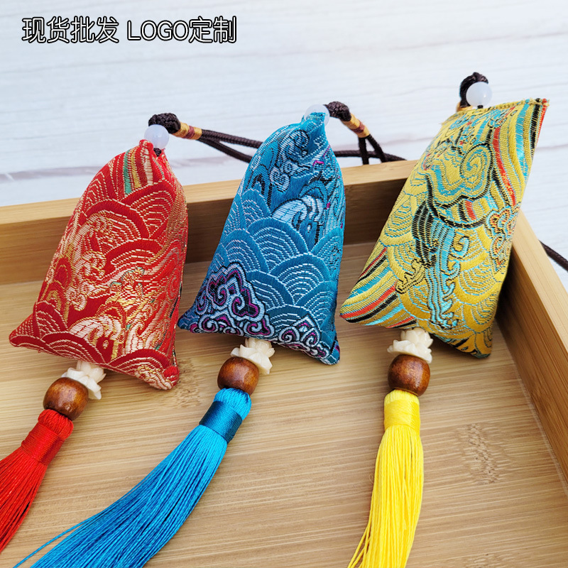 汇迪萌端午香包香囊随迷你粽子香包艾草三角荷包礼品挂件厂家批发