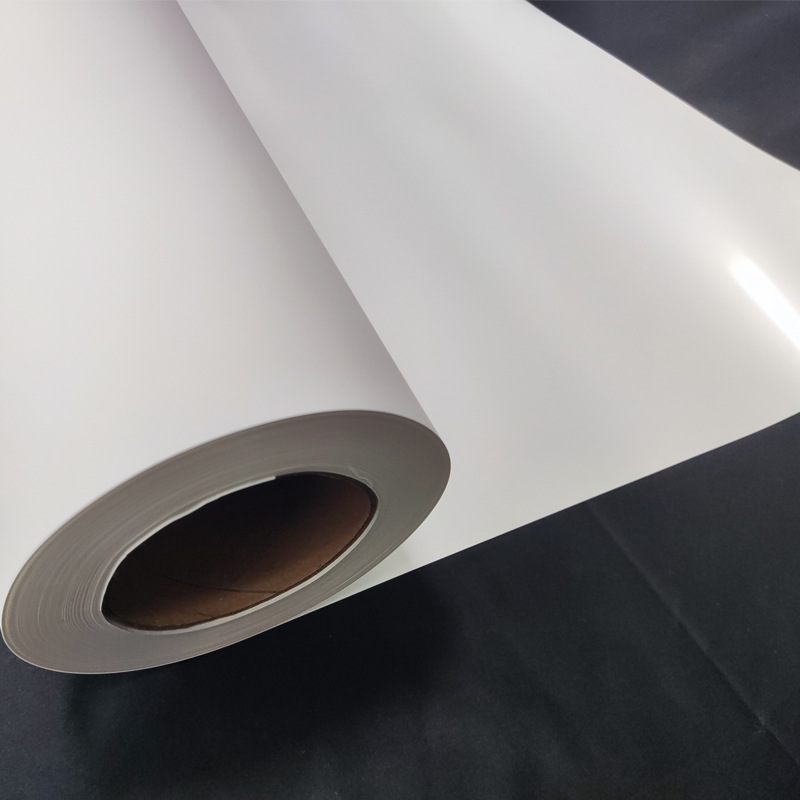 Papel sintético PP ecosolvente, papel para pósteres PP doble mate, tablero de exhibición, pancarta enrollable, material de impresión en rollo para exteriores, materiales publicitarios al por mayor. image 4