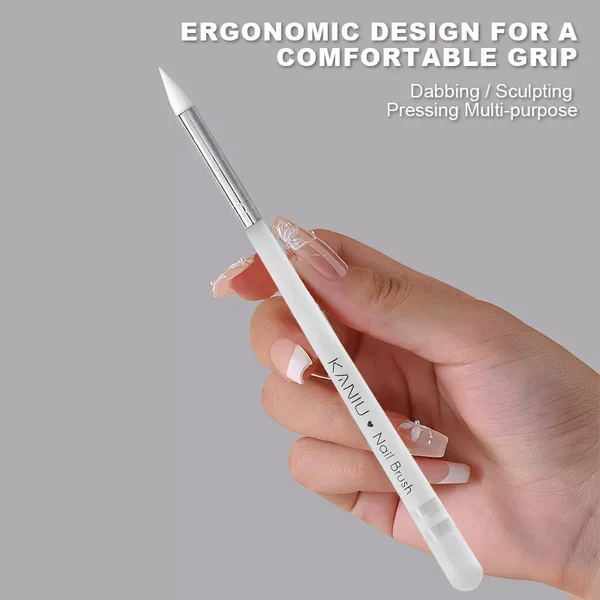 Cross-Border Hot-Selling Acrylic Multi-Functional Carving Pen, Embossing and Rubbing Magic Mirror Powder Stick, Nail Art Tool Manufacturer Wholesale