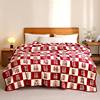 2026 Explosive money marry Souvenir  Flannel Blanket Two-sided printing Pfaff Blanket multi-function Jubilation gift