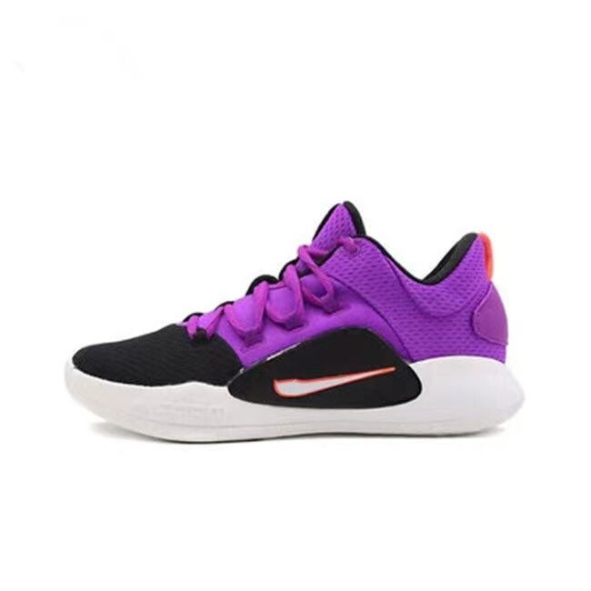 Putian Foreign Trade Hyperdunk Hd2018 Valentine's Day Black and Purple Low-Top Wear-Resistant Sports Basketball Shoes for Men and Women Couples Putian Foreign Trade Hyperdunk Hd2018 Valentine's Day Black and Purple Low-Top Wear-Resistant Sports Basketball Shoes for Men and Women Couples