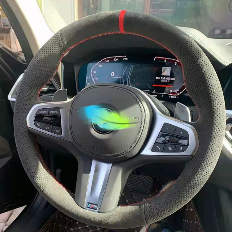 Чехол на руль ручной прошивки, подходит для Peugeot 308/5008/4008/2008/307/408/301/508