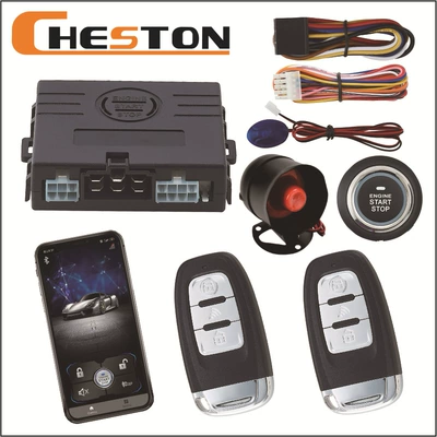 Mobile phone Bluetooth car control car smart key one-click start mobile phone Remote Start key-free access car protection