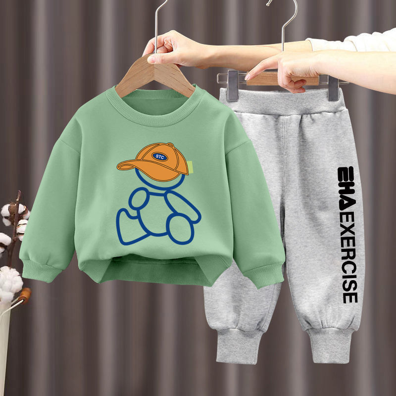 Jungen Handsom Frühling Herbst Neue kinder Koreanische Edition Sweatshirt in Kinder Sport und Freizeit Lose Zwei_voghion.com