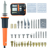 (Трансграничная торговля), резной деревянный комплект, 110v, 38 шт