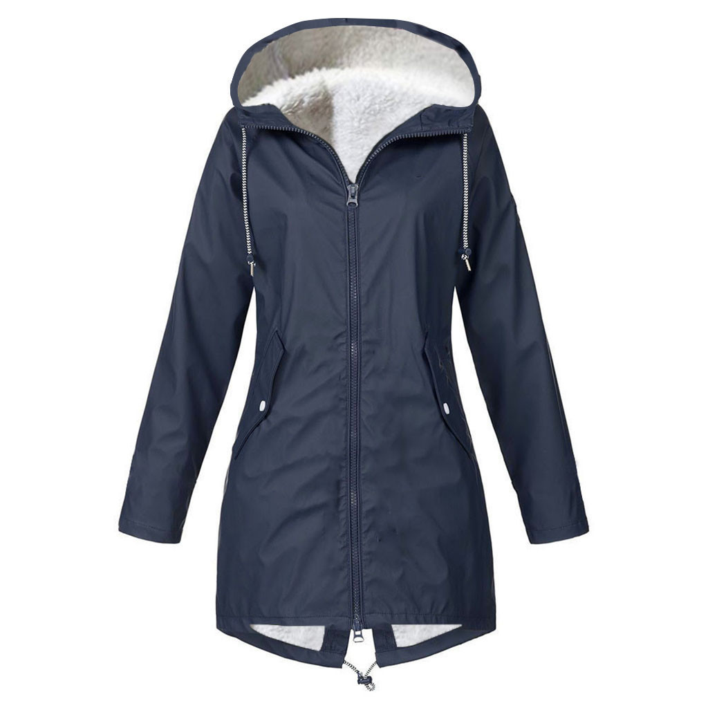 2023 chaqueta acolchada de algodón de longitud media chaqueta acolchada de algodón con forro polar chaqueta de Montañismo con capucha a prueba de lluvia tres en uno