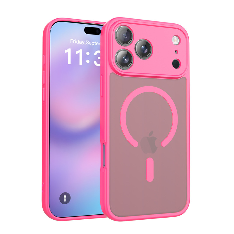 苹果17手机壳精孔磨砂液态肤感磁吸防摔新款iPhone16pro max跨境|undefined