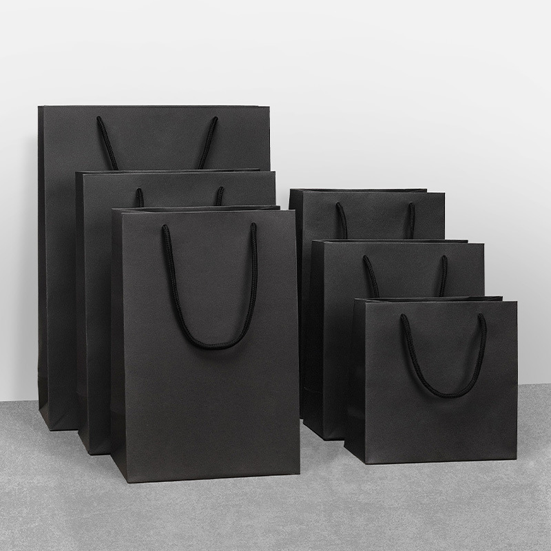 现货批发牛皮纸手提袋服装礼品袋包装袋购物礼物袋厂家直销