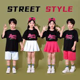 六一儿童啦啦队演出服小学生运动会班服团体合唱服幼儿园舞蹈服装