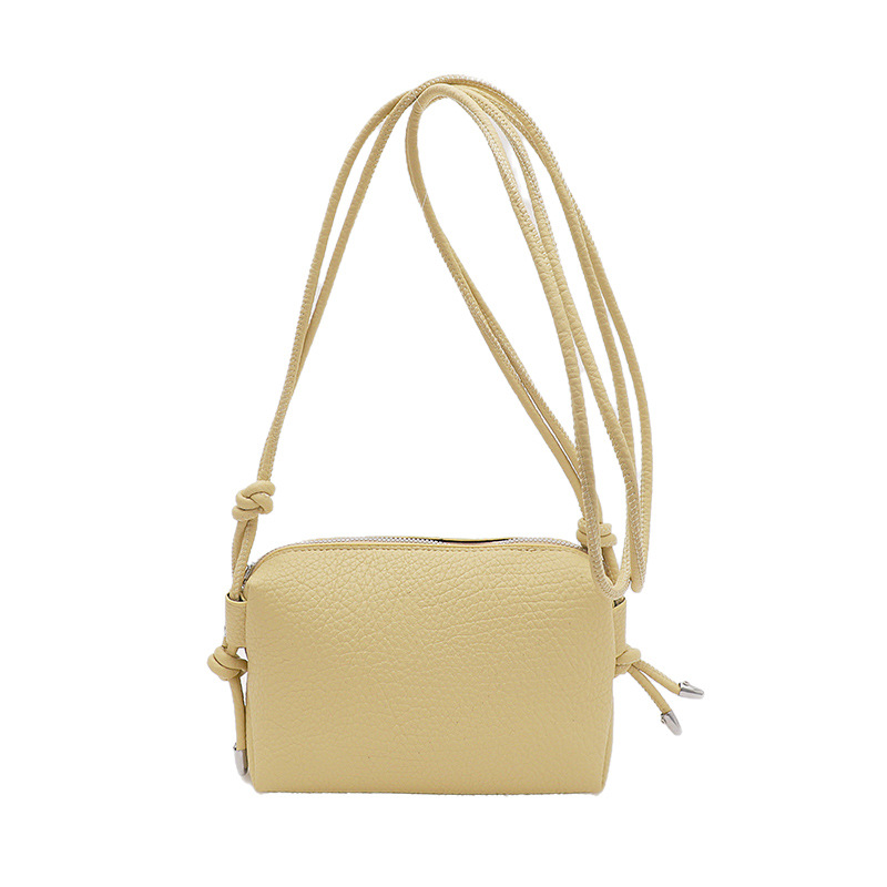 Bolsos de diseño simple de textura para mujeres 2026 nuevo bolso de hombro de moda popular bolso de transporte diario image 12