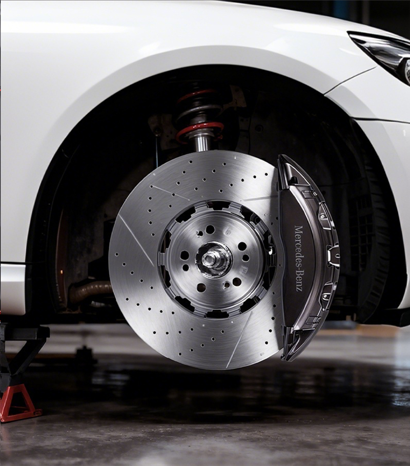 Brake Calipers Suitable for Mercedes G63/Gls63 Brake Discs, Four-Piston/Six-Piston Set, Disassembled for Modification