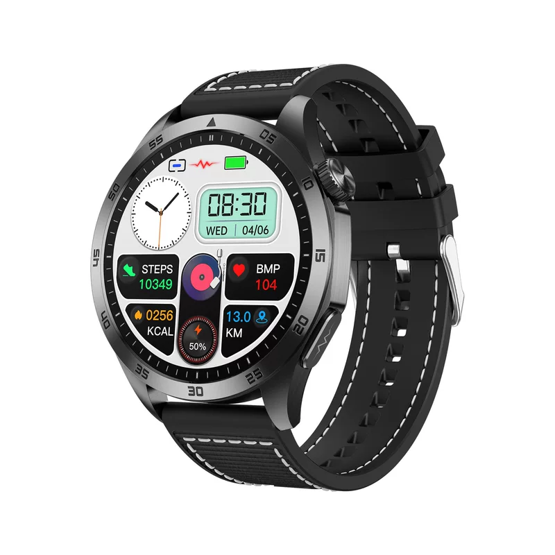 Xiangmingda ET485 Bluetooth вызов ECG анализ компонентов тела жир, шагомер, умные часы