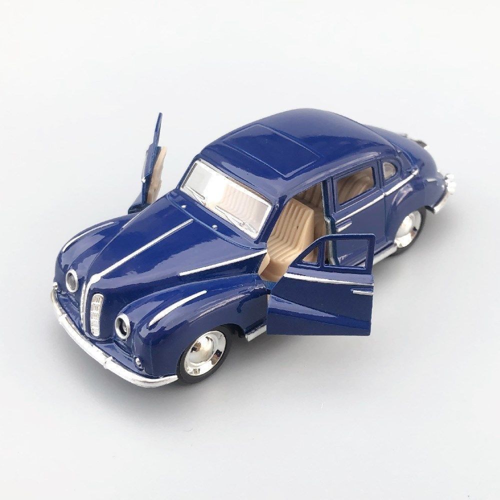 Envío gratis aleación de doble puerta retro convertible coche clásico modelo de coche niño niño juguete pastel horneado