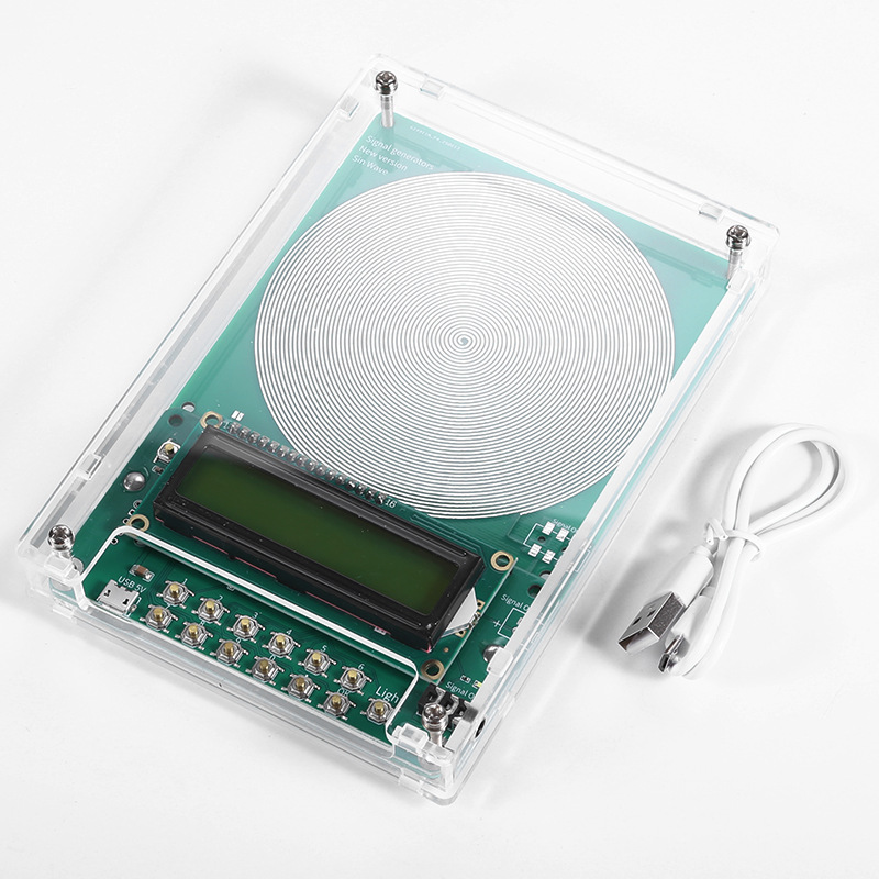 舒曼波发生器7.83HZ正弦波0.01~100000Hz可调频信号发生器带外壳