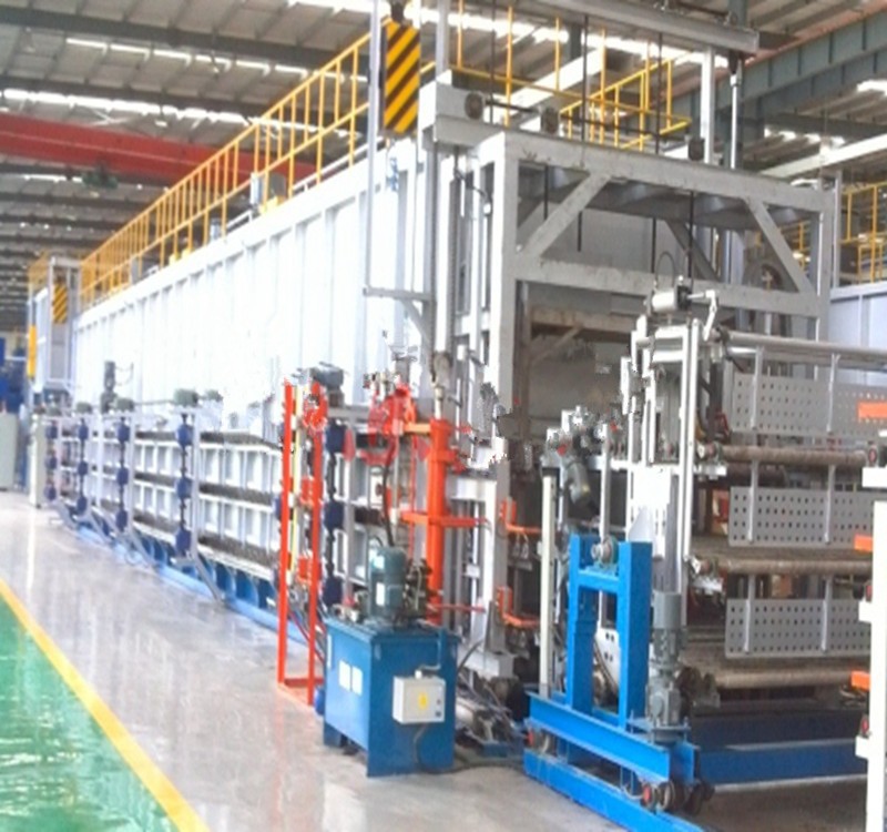 佛山滚道式铝合金淬火炉 东莞铝型材淬火热处理炉节能固溶