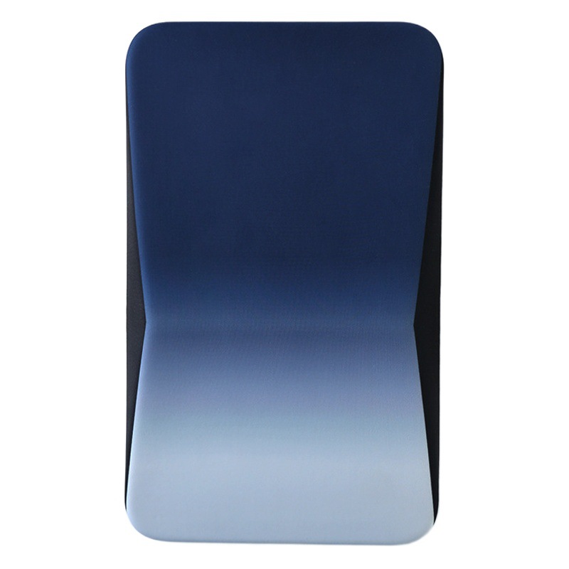 Alfombrilla de ratón de espuma viscoelástica con base de silicona, antideslizante, para escritorio, oficina, de alta calidad, con diseño de seda de leche