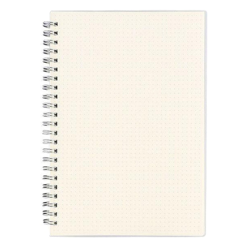 Agenda Simple A5 con Líneas, Cuaderno Espiral PP Cornell, Bloc de Notas Creativo para Estudiantes, Cuaderno para Tareas, Planificador