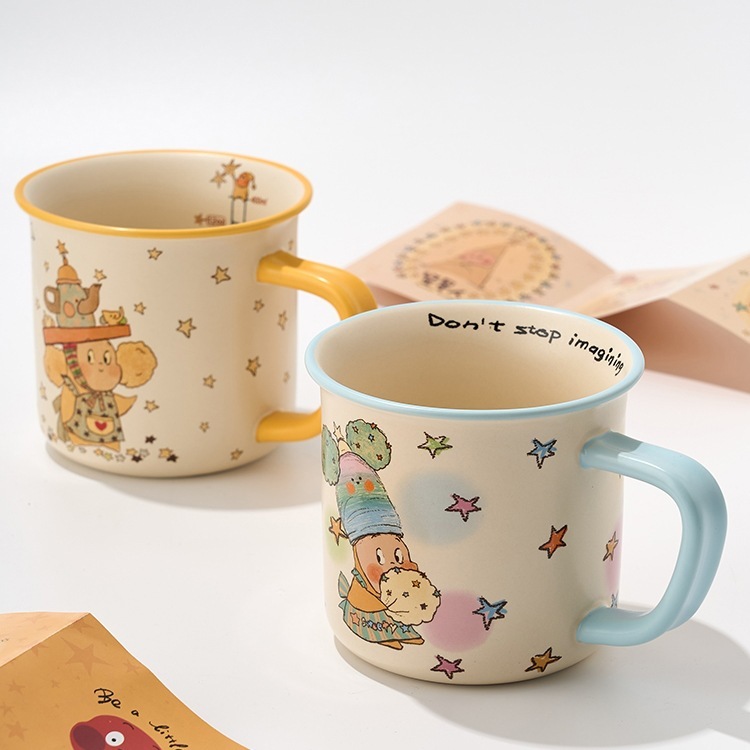SAFO星星人联名新年礼物杯子马克杯情侣水杯礼盒陶瓷生日礼物女生|undefined