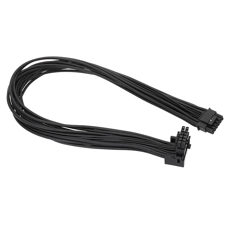 Графическая карта линия 90 градусов L-образный тип 12VHPWR 16PIN к 16PIN модуль кабель для графической карты ATX3.0 выпуклая линия