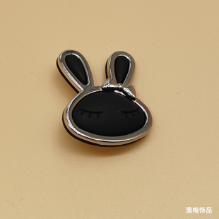New Unique Alloy Buckle Rabbit Jewelry Buckle Shoe Buckle Luggage Shoes Clothing Decorative Accessories DIY Jewelry Accessories