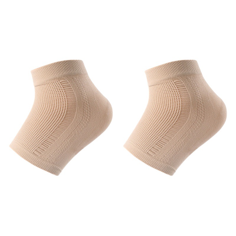 Fasola Heel Anti-Dry Cracking Protective Cover Autumn and Winter Thin Breathable Heel Anti-Wear Moisturizing Socks Women's Foot Protectors