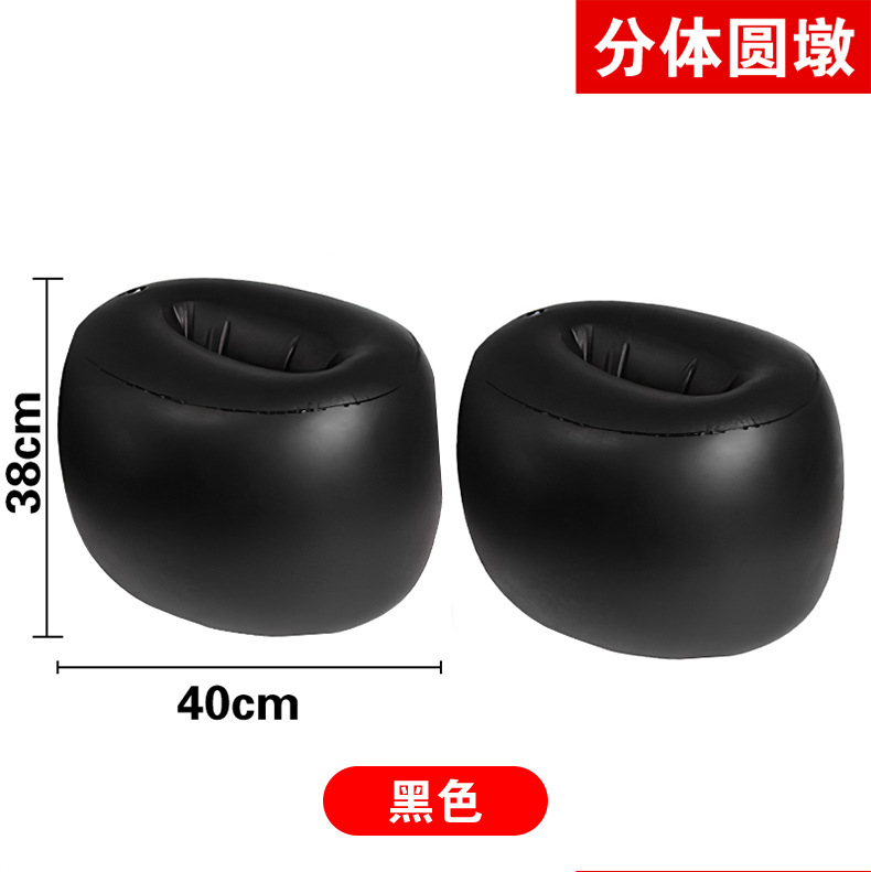 Car Inflatable Bed, Rear Seat Gap Filler Pad, Universal Booster Pad for Car Rear Seat, Inflatable Footrest for Car