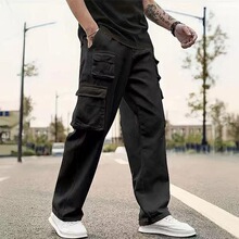 G 13397 Multi Pocket Cargo Pants ��ڴ���װ�� ŷ������羳