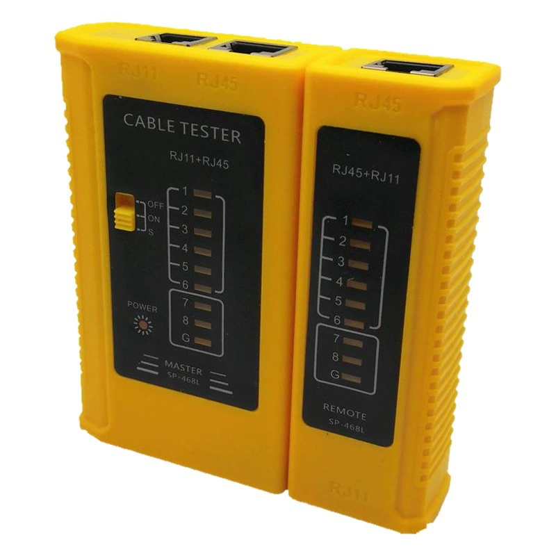 Многофункциональный тестер сетевого кабеля тестер телефонной линии Инструмент включения-выключения сигнала сети RJ45/RJ11