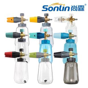 Copper high pressure household pa pot car wash spray gun universal high pressure water gun multifunctional foam pot water grab powerful high pressure gun