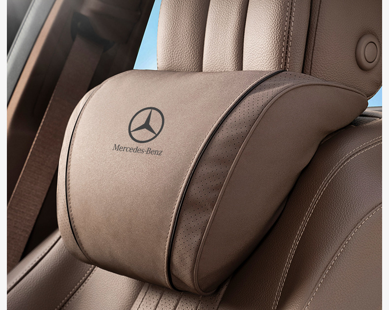 Mercedes-Benz Car Headrest Glb220/C260L/E300L/A200L/Glc Interior Decoration Neck Pillow and Lumbar Cushion