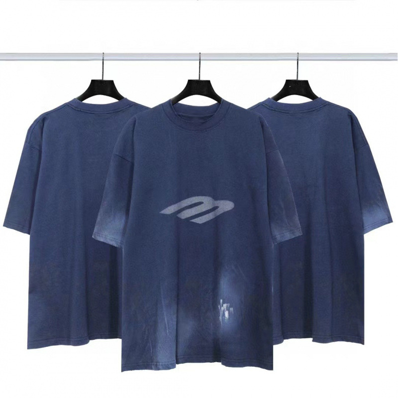 高品質クロスボーダーアメリカンスタイル25ss夏新作No.10ユニフォームレタールーズ半袖Tシャツ卸売|undefined