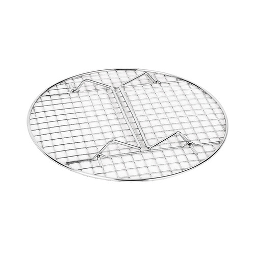 Steaming rack grid round cooling rack with feet folding cake drying net chiffon inverted rack baking tools draining oil and water