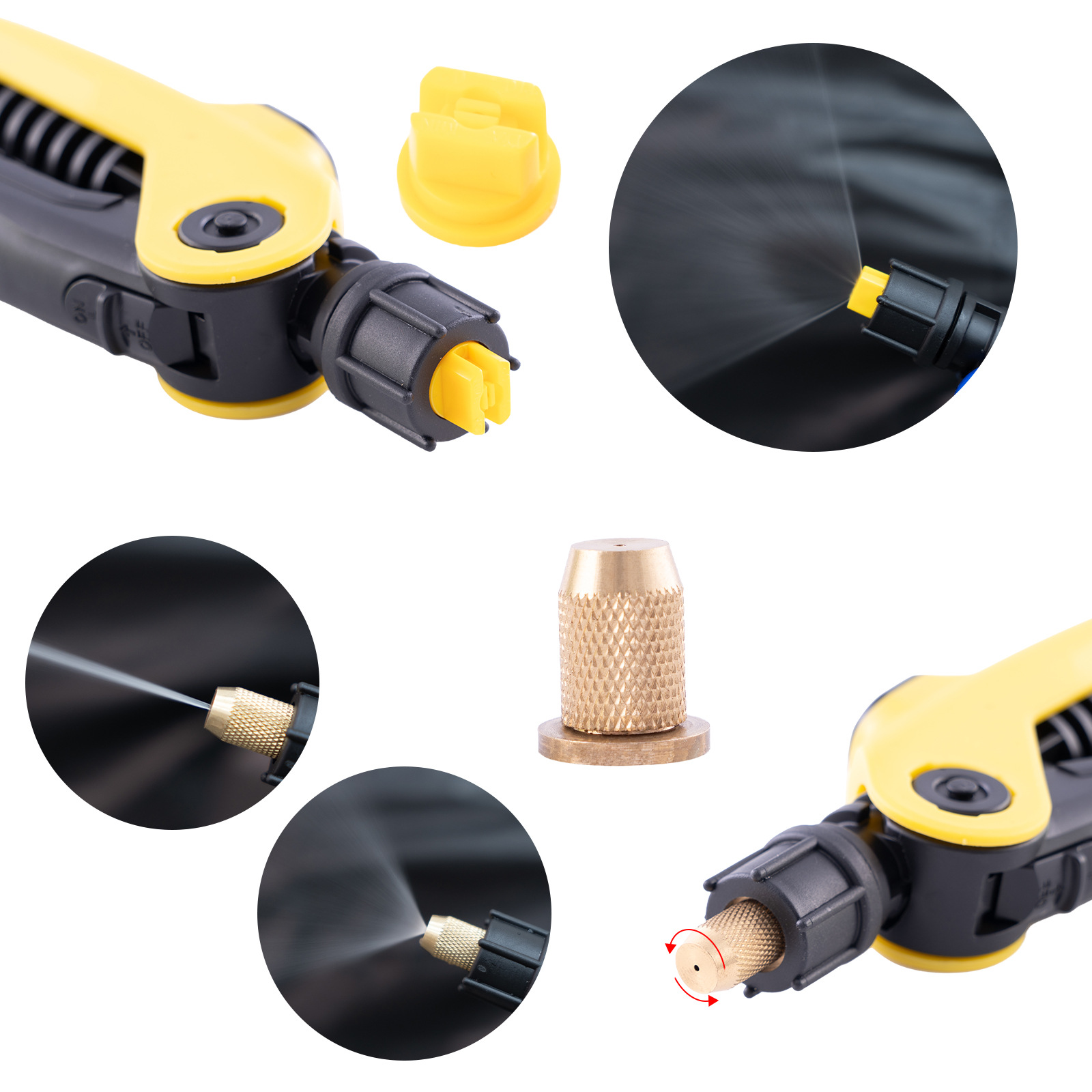 Car Film Application Tools, Invisible Car Wrap Installation, High-Pressure Spray Bottle, Pressure Spray Bottle, Filter Straight Pipe, Metal Spray Nozzle