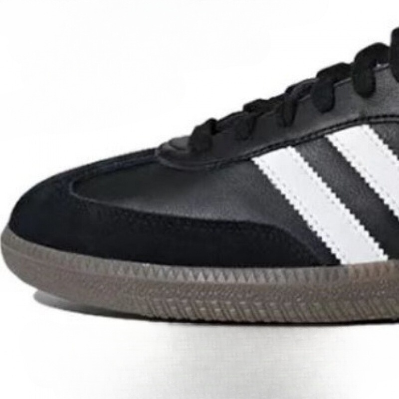 Original German Training Shoes Adidas Samba Shell-Toe Versatile Campus Silver Sneakers Casual White Shoes