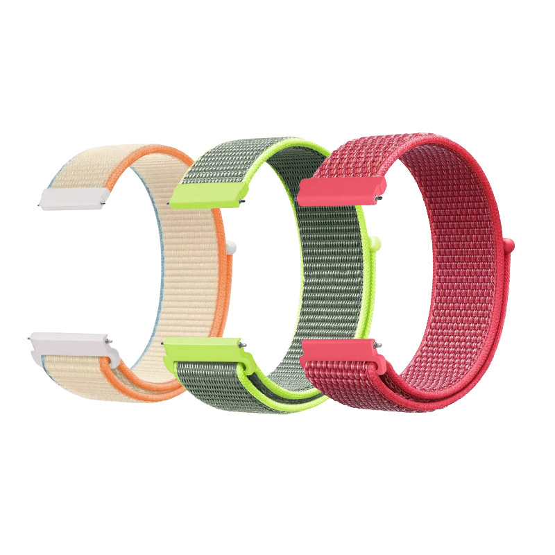 Suitable for Samsung Huawei Jiaming 18Mm20Mm22Mm Style Nylon Velcro Fashion Sports Watch Strap