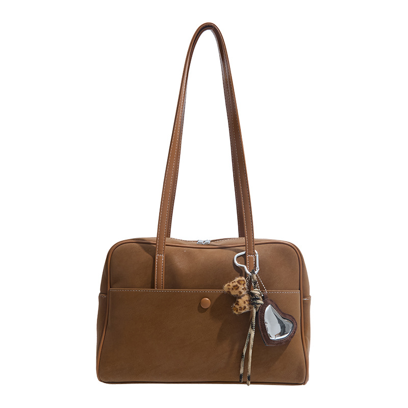 Bolso de mujer retro bolso de almohada de gran capacidad ventas calientes nueva textura de alta calidad simple bolso de hombro bolso casual