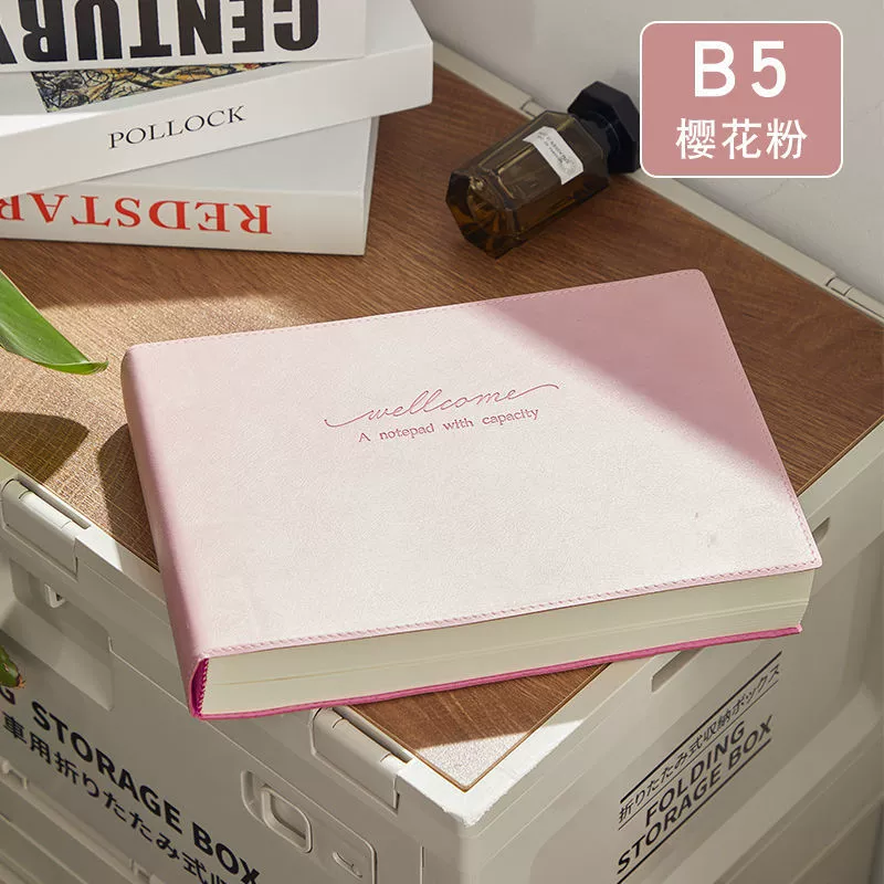 Большая тиражная книга с 380 листов и 760 страниц, толстая за счет сетки и обложка из натуральной кожи, для рисования